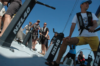 Being part of the crew on NZL40