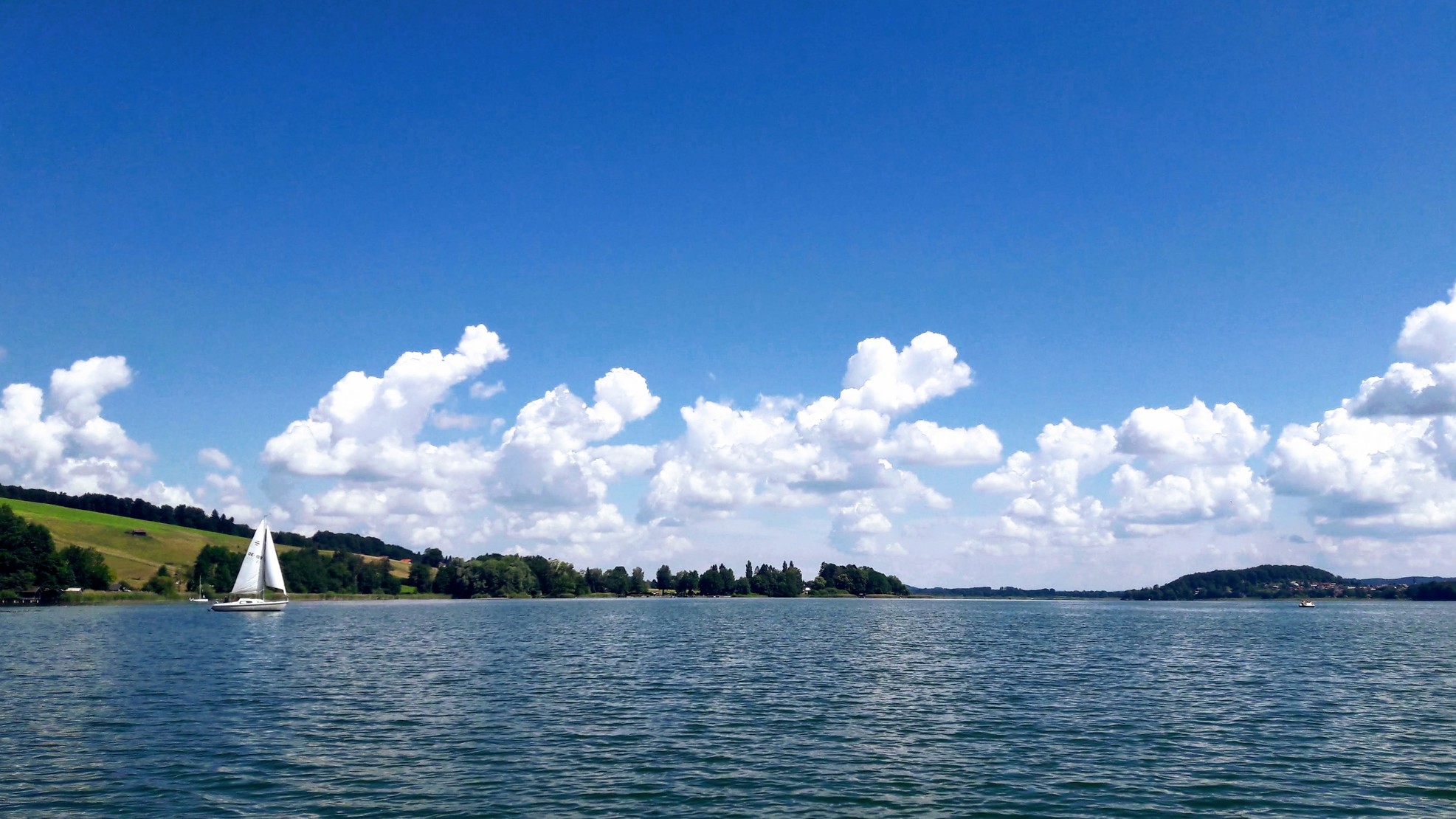 Beautiful lake Obertrum