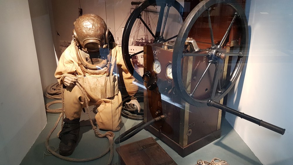 A historic diver