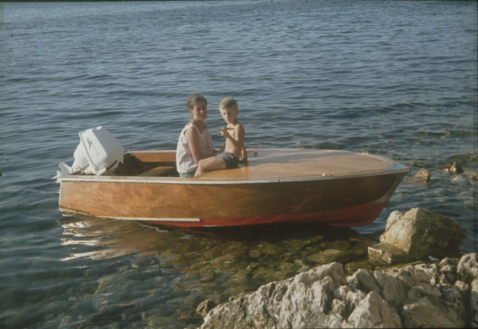 Papas erstes Boot