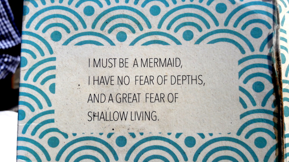 Mermaid saying