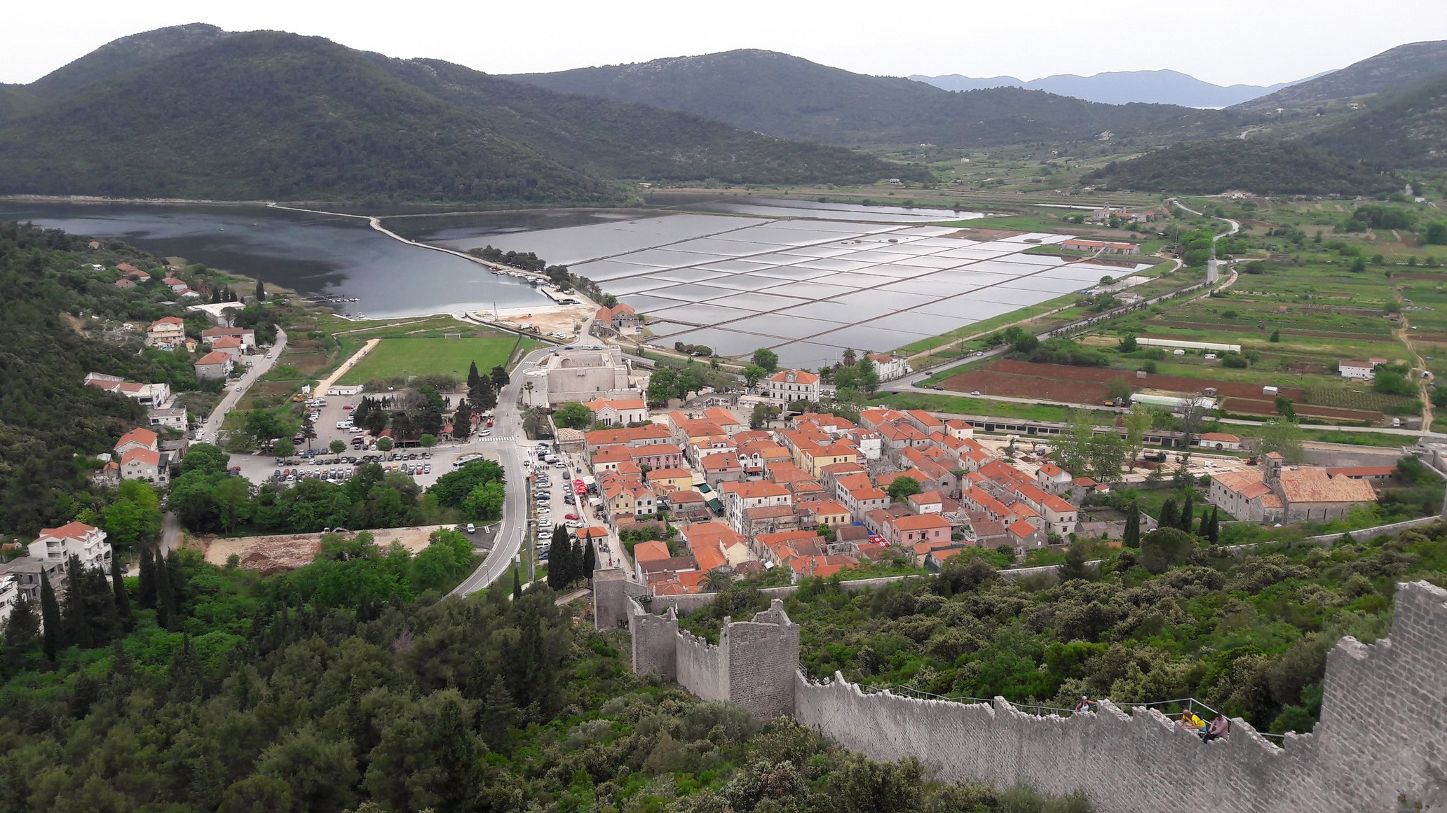 Ston, town, fortress and the wall